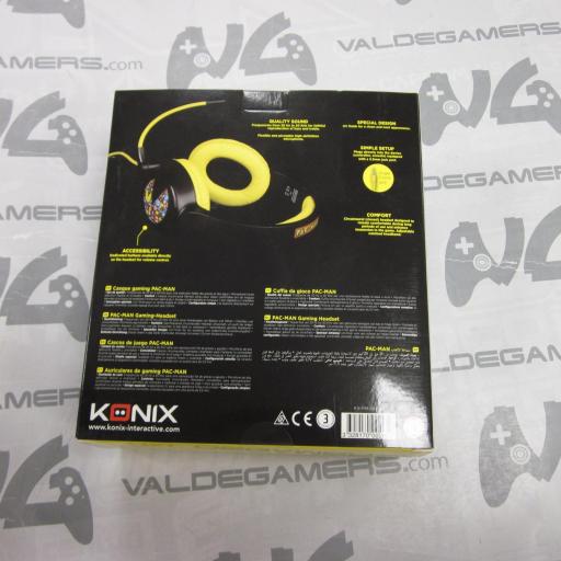 Auriculares Gaming Pac-Man con Cable  3,5 multiplataforma  - NUEVO [1]