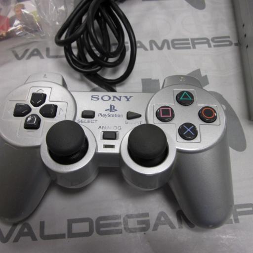 Playstation 2 slim plata + mando original plata y Caja [4]