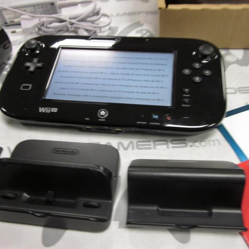 Wii U 32GB  caja mario kart Premium Negro *Sin Juego [3]
