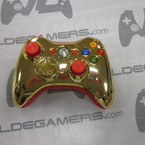 Mando Xbox 360 Rojo oro - seminuevo