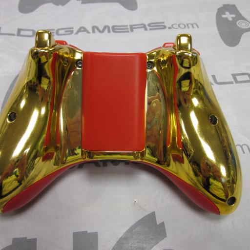 Mando Xbox 360 Rojo oro - seminuevo [3]