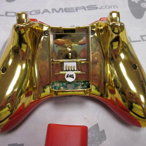 Mando Xbox 360 Rojo oro - seminuevo [4]