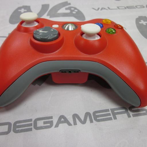 Mando Xbox 360 rojo blanco - seminuevo [1]