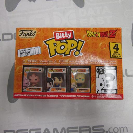 Pack 4 Figuras Bitty Pop Dragon Ball
