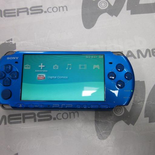 Consola PSP Slim & Lite 3004 Azul  + 4GB  [7]