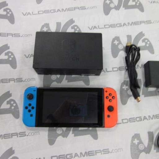 consola Nintendo Switch, 32GB + Joy-Con Azul/Rojo Neon