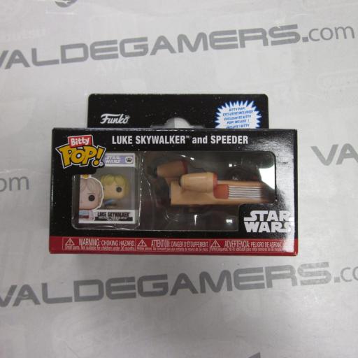 Funko Bitty Pop! Luke Skywalker and Speeder