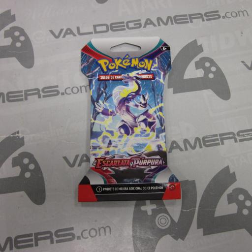 Pokémon TCG Sobre en Blister Escarlata purpura