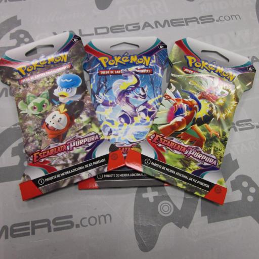Pokémon TCG Sobre en Blister Escarlata purpura [0]