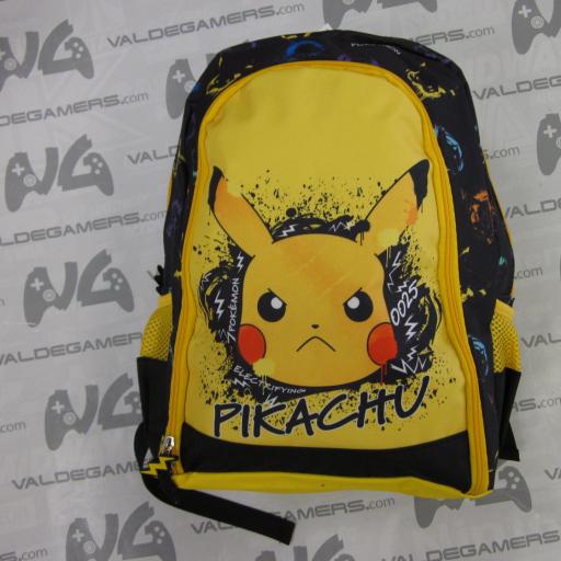 Mochila Cara Pikachu 43cm