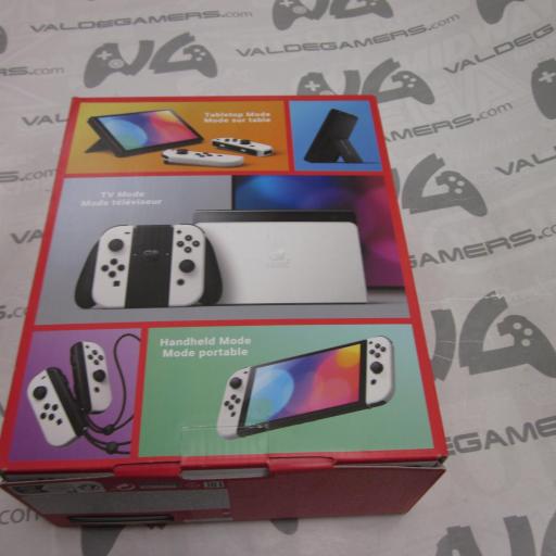 Nintendo Switch, OLED 64GB + Joy-Con Blanca en caja [1]