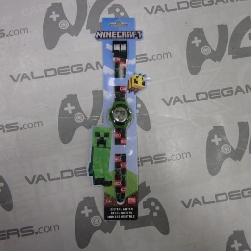 Reloj Digital Minecraft