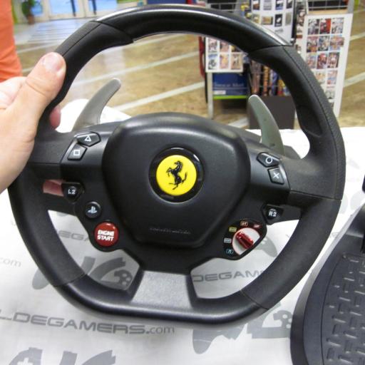 Thrustmaster T80 Ferrari 488 GTB Edition Racing Wheel + Pedals (PS5/PS4) [2]