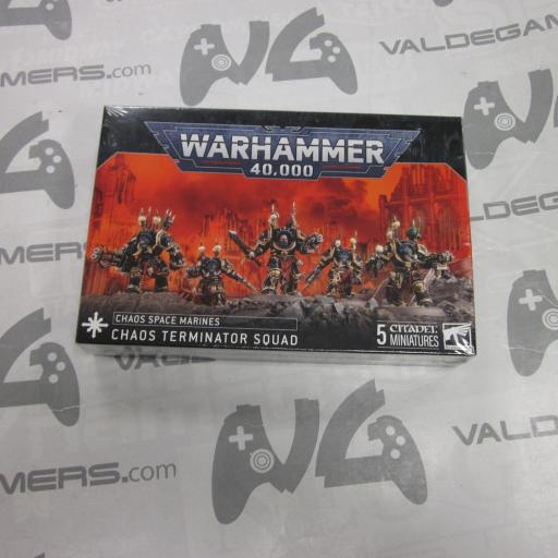 Chaos Space Marines - Chaos Terminator Squad - 43-19