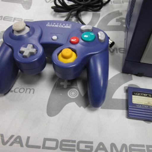 Consola GameCube morada + mando y memory regalo [1]