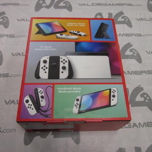 Nintendo Switch, OLED 64GB + Joy-Con Blanca en caja [1]