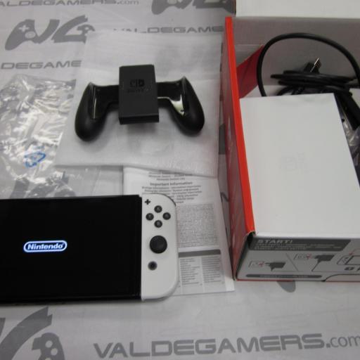 Nintendo Switch, OLED 64GB + Joy-Con Blanca en caja [3]
