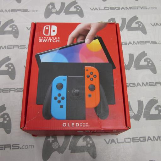 Nintendo Switch, OLED 64GB + Joy-Con neon en caja*