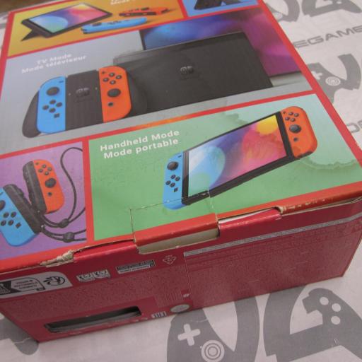 Nintendo Switch, OLED 64GB + Joy-Con neon en caja* [1]