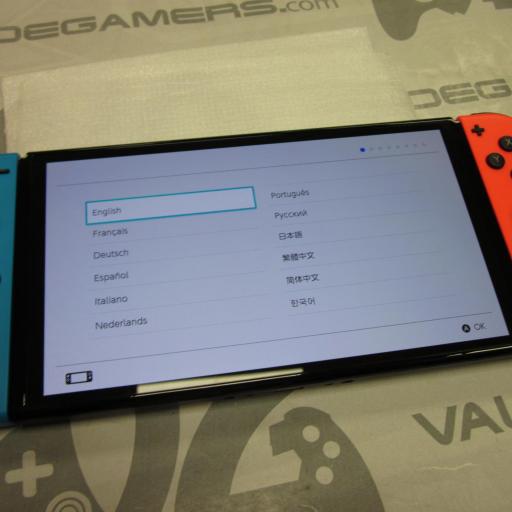 Nintendo Switch, OLED 64GB + Joy-Con neon en caja* [4]