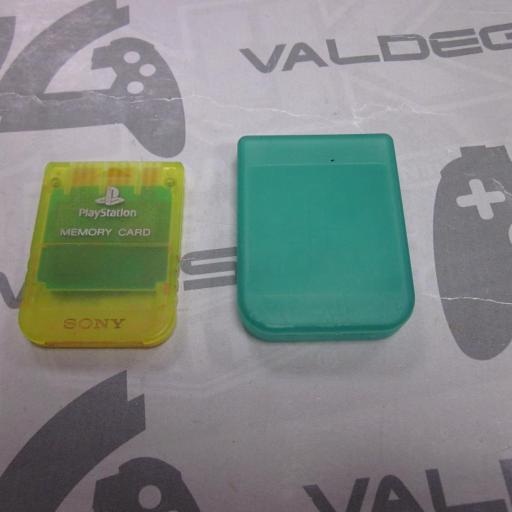 Sony Playstation Oficial Tarjeta de Memoria + funda [1]