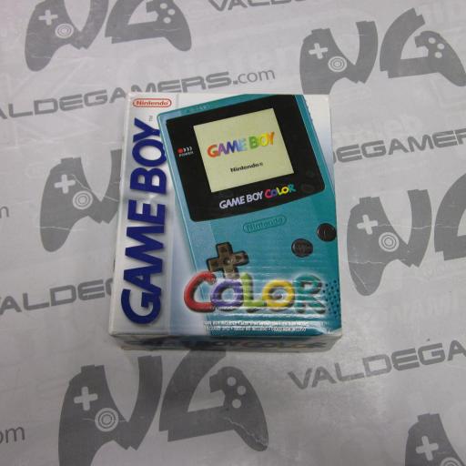 consola Game Boy Color turquesa