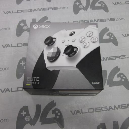 mando Oficial Xbox Elite Blanco Series 2 Core en caja 