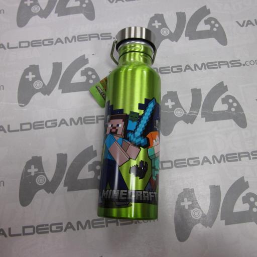 Botella Aluminio Minecraft 800ml