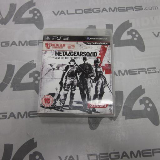 Metal Gear Solid 4 - 25th Anniversary - UK