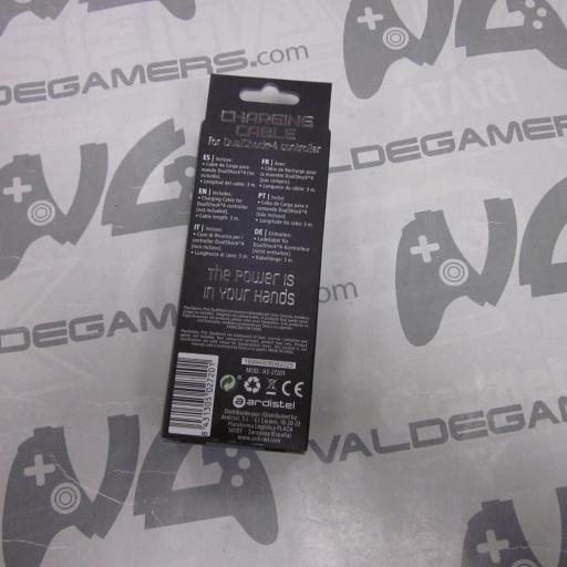 Blackfire Cable de Carga USB a MicroUSB 3m para PS4 - NUEVO [1]