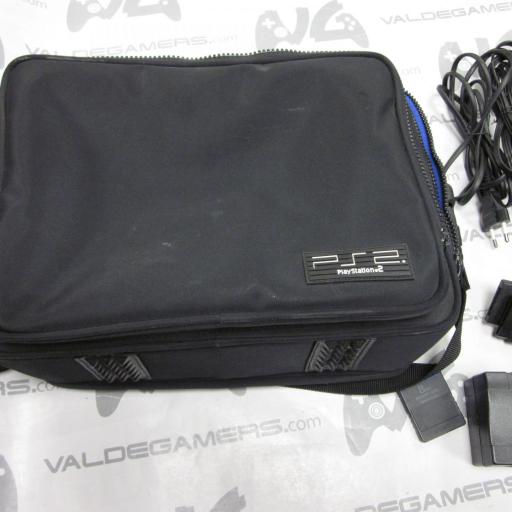 pack Playstation 2 fat chip + 2 mandos originales vertical stand y extras [6]