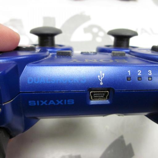 mando PS3 Official DualShock sixaxis 3 Azul  [2]