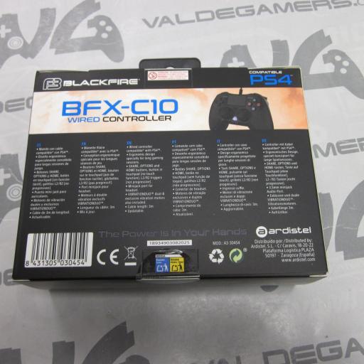 Mando Ardistel BLACKFIRE® Wired Controller BFX-C10 PS4 - NUEVO  [1]