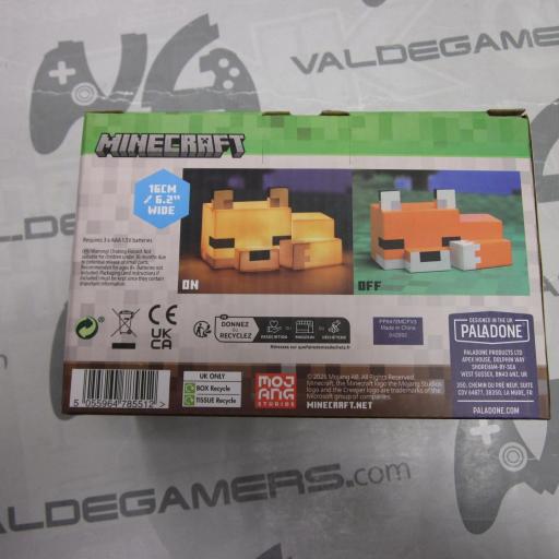 Lámpara Zorro Minecraft [1]