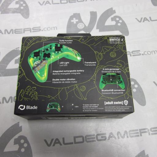 Mando Nintendo Switch - FR-TEC Rick y Morty Wireless Gamepad, Inalámbrico, Para Nintendo Switch 1 y 2 - NUEVO [1]