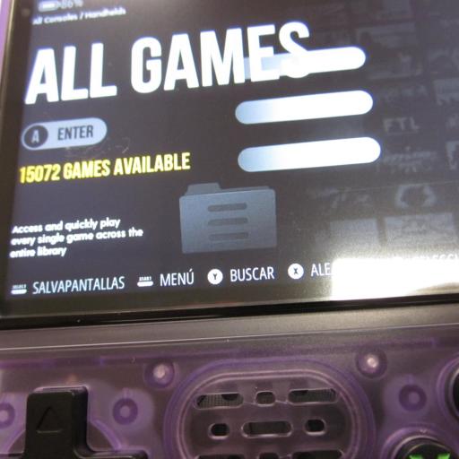 Game Console R36S ips - 64GB  morada - 15.000 JUEGOS + funda  - nuevo [3]