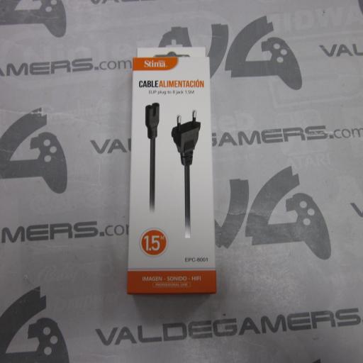 Cable Alimentación Macho-Hembra 1.5m Tipo 8 - NUEVO [0]