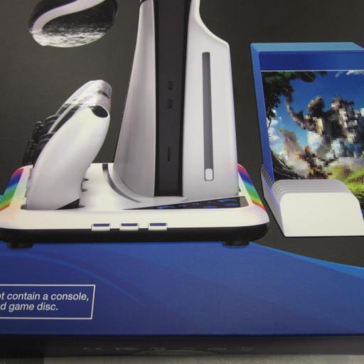 Base Refrigeradora RGB DOBE para PS5 Fat y PS5 Slim  Multifunción DOBE - NUEVO [1]