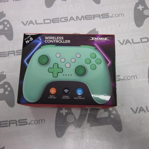 Mando DOBE inalambrico  para Nintendo Switch  VERDE MENTA  - NUEVO [0]