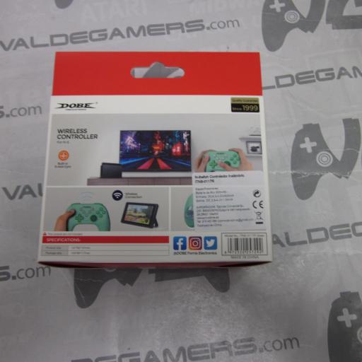 Mando DOBE inalambrico  para Nintendo Switch  VERDE MENTA  - NUEVO [1]