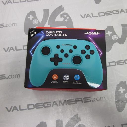 Mando DOBE inalambrico  para Nintendo Switch  AZUL CELESTE  - NUEVO [0]