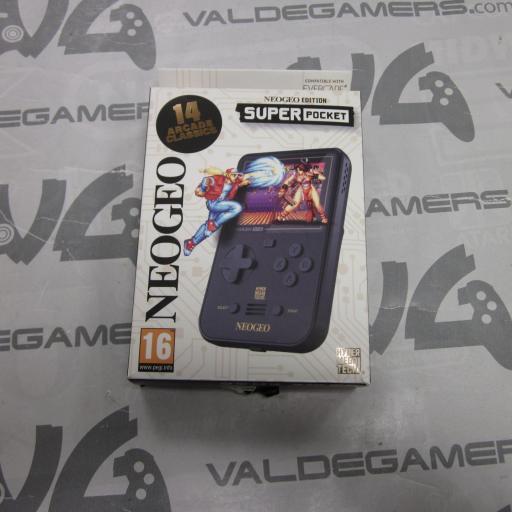 Consola Evercade Super Pocket Neogeo Edition - seminuevo