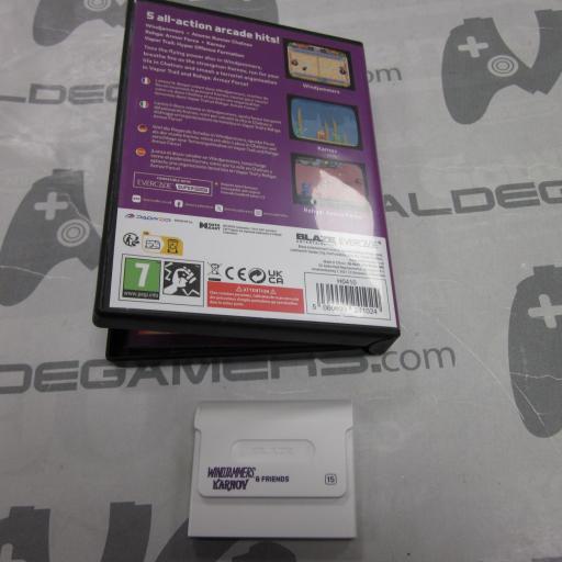 Cartucho Evercade Windjammers, Karnov & Friends - seminuevo [2]