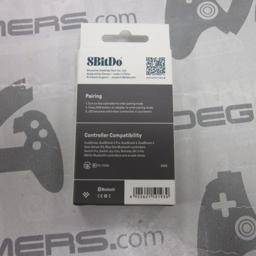 Adaptador 8BitDo Inalámbrico USB Negro - NUEVO [1]