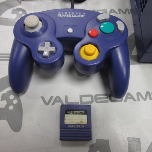 Consola GameCube morada + mando y memory regalo [1]