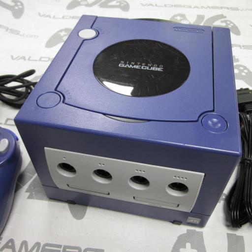 Consola GameCube morada + mando y memory regalo [2]