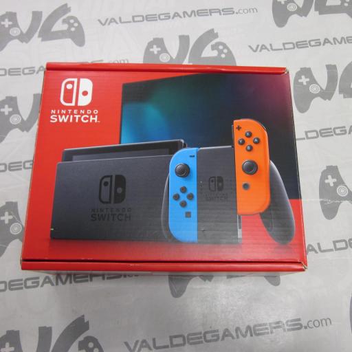 consola Nintendo Switch v2 neon seminueva 
