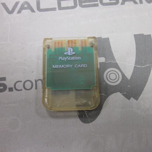 memory card  Sony Playstation tarjeta memoria original