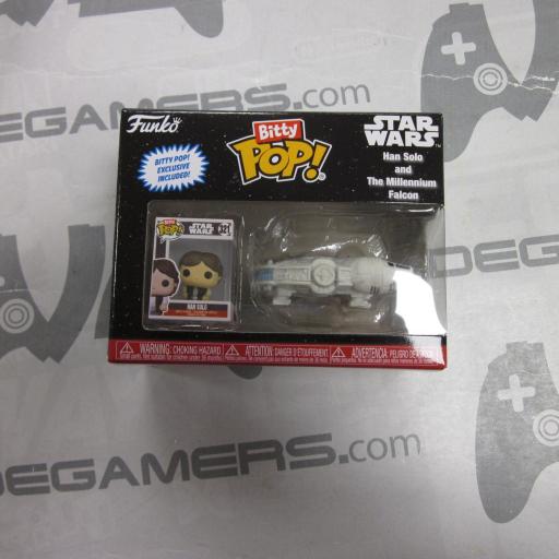 Funko Bitty Pop! Han Solo and The Millennium Falcon
