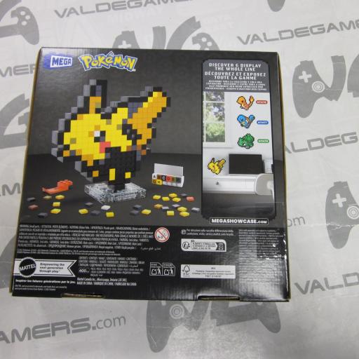 Mega Pokémon Pixel Art Pikachu 400 Bloques de construcción, Estilo Retro pixelado, decoración para coleccionistas - NUEVO [1]
